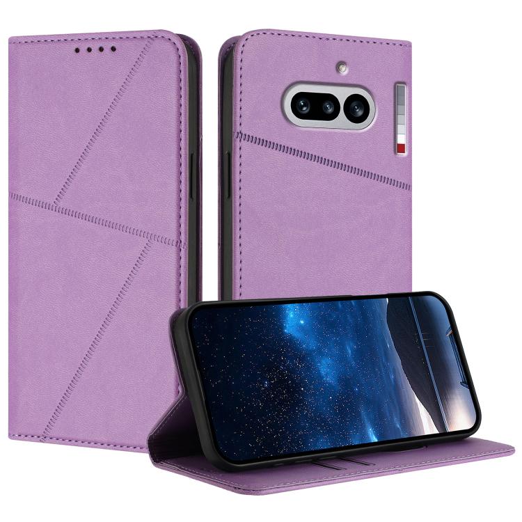 Strong Magnetic Frosted Flip Leather Phone Case, For Nothing Phone 4a Pro, For Nothing Phone 4a, For Nothing Phone 3a, For Nothing Phone 3a Pro, For Nothing Phone 2a, For Nothing Phone 2, For Nothing Phone 1