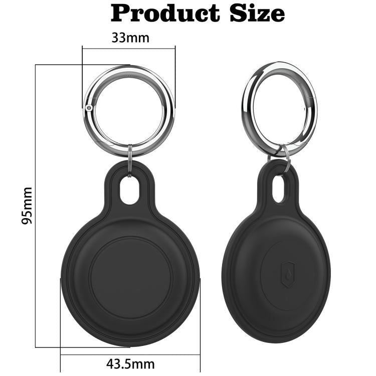 IP68 Waterproof Protective Case with Keychain, For AirTag