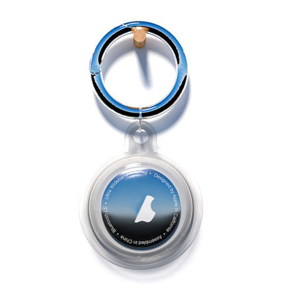 TPU Waterproof Protective Case with Keychain, For AirTag 2nd Gen / AirTag 1st Gen
