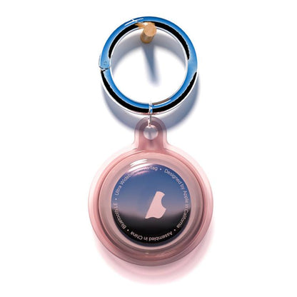 TPU Waterproof Protective Case with Keychain, For AirTag 2nd Gen / AirTag 1st Gen