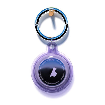 TPU Waterproof Protective Case with Keychain, For AirTag 2nd Gen / AirTag 1st Gen
