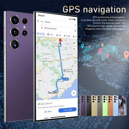 S24 Ultra / S7, 4GB+128GB, 6.75 inch Android 10 MTK6750 Octa Core, Network: 4G, Dual SIM, EU Plug, US Plug, UK Plug, AU Plug