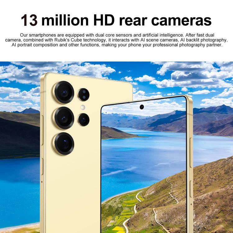S25 Ultra / S11, 4GB+64GB, 6.75 inch Android 12 MTK6762 Octa Core, Network: 4G, Dual SIM, EU Plug, US Plug, UK Plug, AU Plug