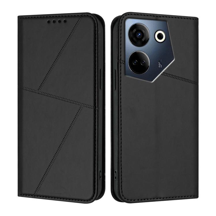 Strong Magnetic Frosted Flip Leather Phone Case, For Tecno Spark Go 2024, For Tecno Camon 20 Premier, For Tecno Camon 20 / Camon 20 Pro 4G, For Tecno Spark Go 2023 / Pop 7 / Pop 7 Pro, For Tecno Spark 10C, For Tecno Spark 10 4G, For Tecno Spark 10 Pro ...
