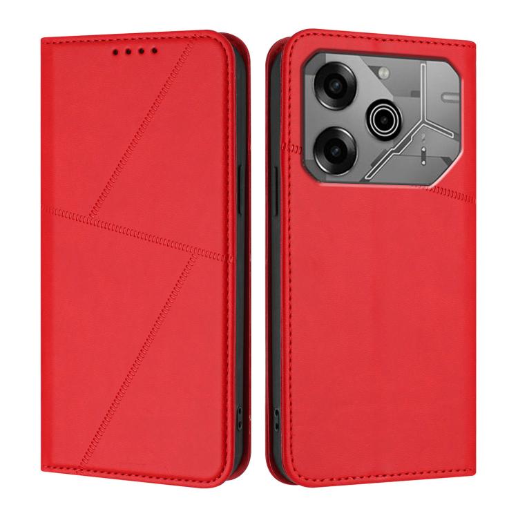 Strong Magnetic Frosted Flip Leather Phone Case, For Tecno Spark Go 2025 / Pop 9 4G, For Tecno Camon 30S, For Tecno Pova 6 Neo 5G / Spark 30 5G, For Tecno Spark 30 Pro, For Tecno Spark 30 4G, For Tecno Spark Go 5G 2025 / Hot 60i 5G, For Tecno Spark 30C...