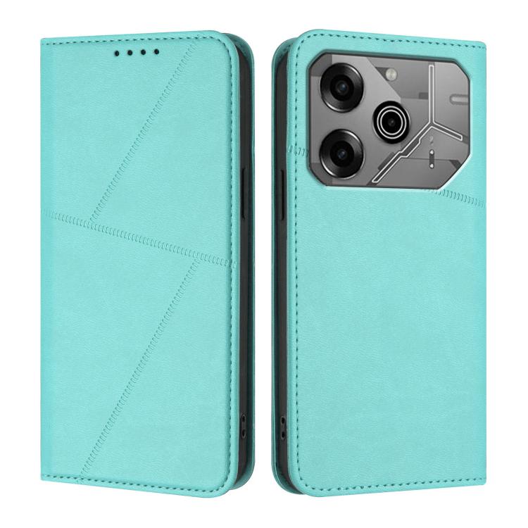 Strong Magnetic Frosted Flip Leather Phone Case, For Tecno Spark Go 2025 / Pop 9 4G, For Tecno Camon 30S, For Tecno Pova 6 Neo 5G / Spark 30 5G, For Tecno Spark 30 Pro, For Tecno Spark 30 4G, For Tecno Spark Go 5G 2025 / Hot 60i 5G, For Tecno Spark 30C...