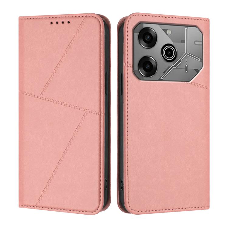 Strong Magnetic Frosted Flip Leather Phone Case, For Tecno Spark Go 2025 / Pop 9 4G, For Tecno Camon 30S, For Tecno Pova 6 Neo 5G / Spark 30 5G, For Tecno Spark 30 Pro, For Tecno Spark 30 4G, For Tecno Spark Go 5G 2025 / Hot 60i 5G, For Tecno Spark 30C...
