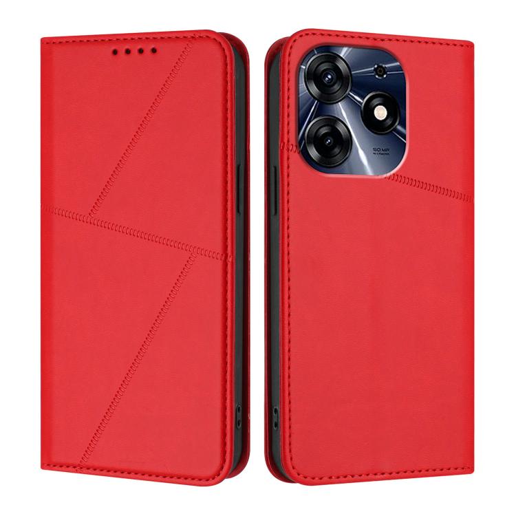 Strong Magnetic Frosted Flip Leather Phone Case, For Tecno Spark Go 2024, For Tecno Camon 20 Premier, For Tecno Camon 20 / Camon 20 Pro 4G, For Tecno Spark Go 2023 / Pop 7 / Pop 7 Pro, For Tecno Spark 10C, For Tecno Spark 10 4G, For Tecno Spark 10 Pro ...