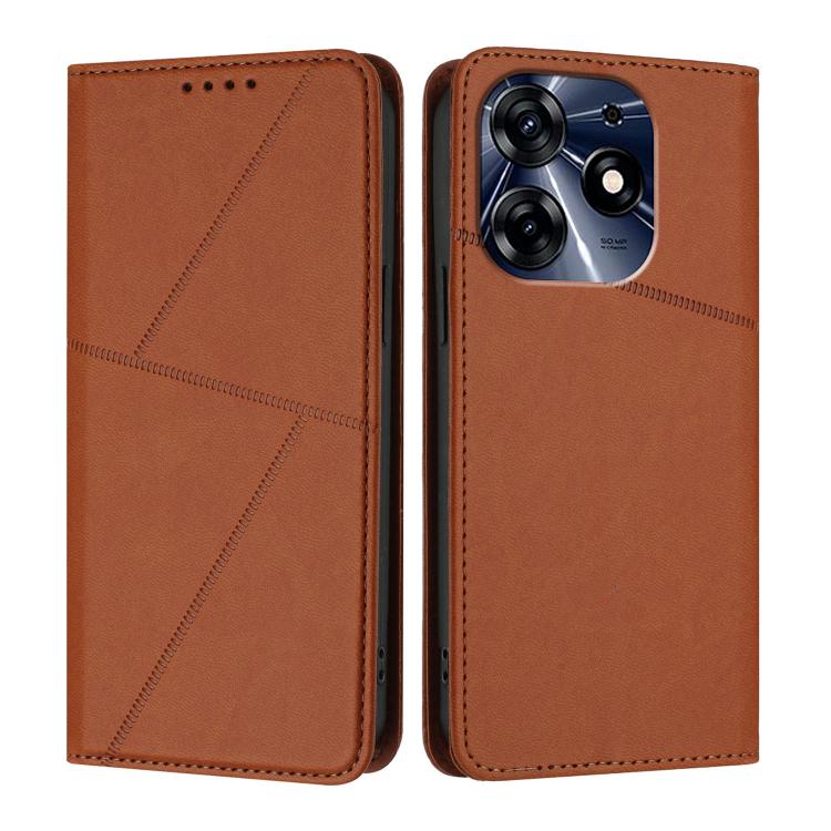 Strong Magnetic Frosted Flip Leather Phone Case, For Tecno Spark Go 2024, For Tecno Camon 20 Premier, For Tecno Camon 20 / Camon 20 Pro 4G, For Tecno Spark Go 2023 / Pop 7 / Pop 7 Pro, For Tecno Spark 10C, For Tecno Spark 10 4G, For Tecno Spark 10 Pro ...