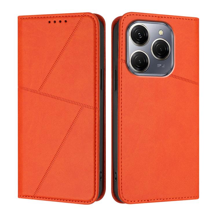 Strong Magnetic Frosted Flip Leather Phone Case, For Tecno Spark Go 2025 / Pop 9 4G, For Tecno Camon 30S, For Tecno Pova 6 Neo 5G / Spark 30 5G, For Tecno Spark 30 Pro, For Tecno Spark 30 4G, For Tecno Spark Go 5G 2025 / Hot 60i 5G, For Tecno Spark 30C...