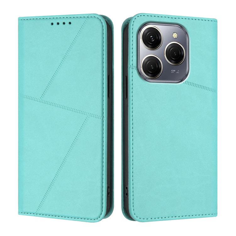 Strong Magnetic Frosted Flip Leather Phone Case, For Tecno Spark Go 2025 / Pop 9 4G, For Tecno Camon 30S, For Tecno Pova 6 Neo 5G / Spark 30 5G, For Tecno Spark 30 Pro, For Tecno Spark 30 4G, For Tecno Spark Go 5G 2025 / Hot 60i 5G, For Tecno Spark 30C...