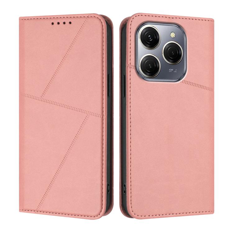Strong Magnetic Frosted Flip Leather Phone Case, For Tecno Spark Go 2025 / Pop 9 4G, For Tecno Camon 30S, For Tecno Pova 6 Neo 5G / Spark 30 5G, For Tecno Spark 30 Pro, For Tecno Spark 30 4G, For Tecno Spark Go 5G 2025 / Hot 60i 5G, For Tecno Spark 30C...