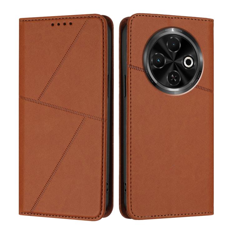 Strong Magnetic Frosted Flip Leather Phone Case, For Tecno Spark Go 2025 / Pop 9 4G, For Tecno Camon 30S, For Tecno Pova 6 Neo 5G / Spark 30 5G, For Tecno Spark 30 Pro, For Tecno Spark 30 4G, For Tecno Spark Go 5G 2025 / Hot 60i 5G, For Tecno Spark 30C...