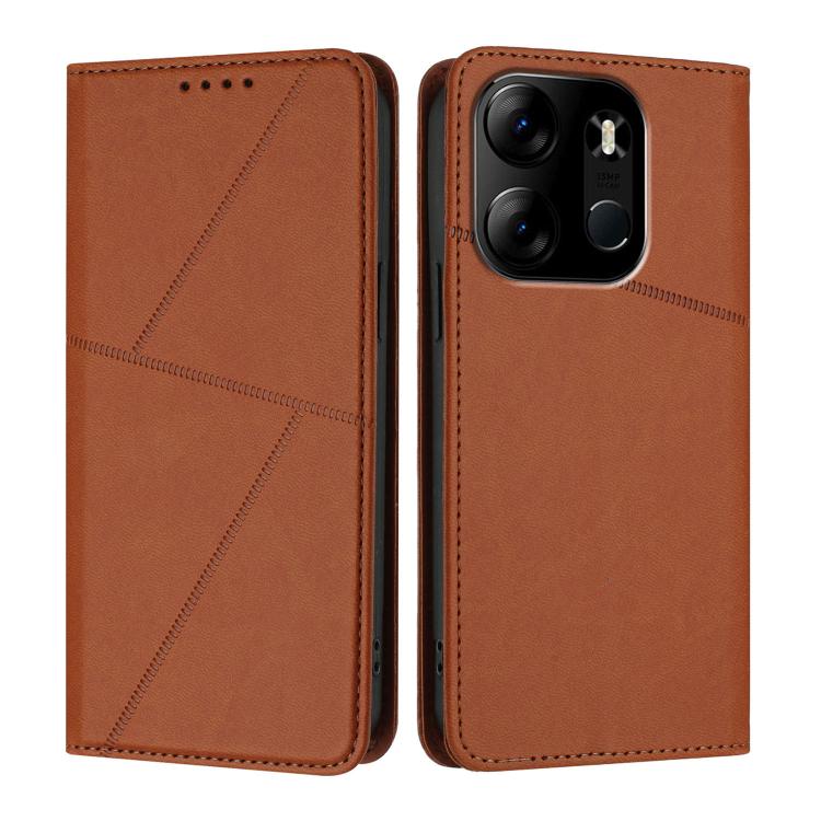 Strong Magnetic Frosted Flip Leather Phone Case, For Tecno Spark Go 2024, For Tecno Camon 20 Premier, For Tecno Camon 20 / Camon 20 Pro 4G, For Tecno Spark Go 2023 / Pop 7 / Pop 7 Pro, For Tecno Spark 10C, For Tecno Spark 10 4G, For Tecno Spark 10 Pro ...