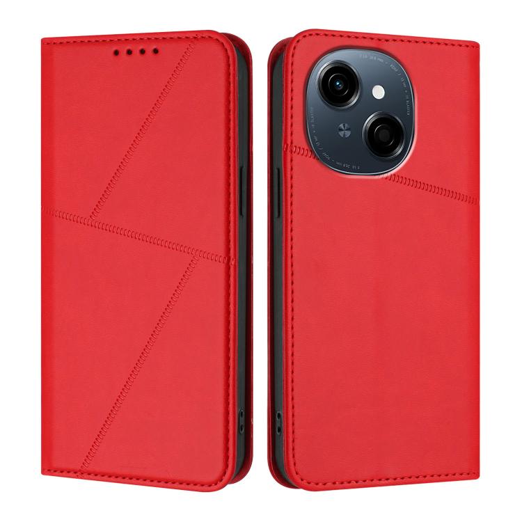 Strong Magnetic Frosted Flip Leather Phone Case, For Tecno Spark Go 2025 / Pop 9 4G, For Tecno Camon 30S, For Tecno Pova 6 Neo 5G / Spark 30 5G, For Tecno Spark 30 Pro, For Tecno Spark 30 4G, For Tecno Spark Go 5G 2025 / Hot 60i 5G, For Tecno Spark 30C...