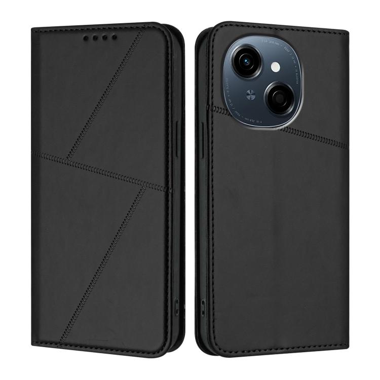 Strong Magnetic Frosted Flip Leather Phone Case, For Tecno Spark Go 2025 / Pop 9 4G, For Tecno Camon 30S, For Tecno Pova 6 Neo 5G / Spark 30 5G, For Tecno Spark 30 Pro, For Tecno Spark 30 4G, For Tecno Spark Go 5G 2025 / Hot 60i 5G, For Tecno Spark 30C...