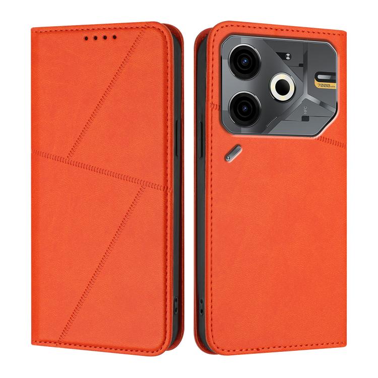 Strong Magnetic Frosted Flip Leather Phone Case, For Tecno Spark Go 2025 / Pop 9 4G, For Tecno Camon 30S, For Tecno Pova 6 Neo 5G / Spark 30 5G, For Tecno Spark 30 Pro, For Tecno Spark 30 4G, For Tecno Spark Go 5G 2025 / Hot 60i 5G, For Tecno Spark 30C...