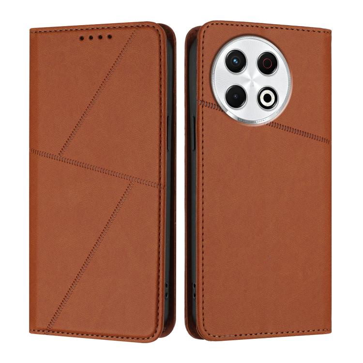 Strong Magnetic Frosted Flip Leather Phone Case, For Tecno Spark Go 2025 / Pop 9 4G, For Tecno Camon 30S, For Tecno Pova 6 Neo 5G / Spark 30 5G, For Tecno Spark 30 Pro, For Tecno Spark 30 4G, For Tecno Spark Go 5G 2025 / Hot 60i 5G, For Tecno Spark 30C...