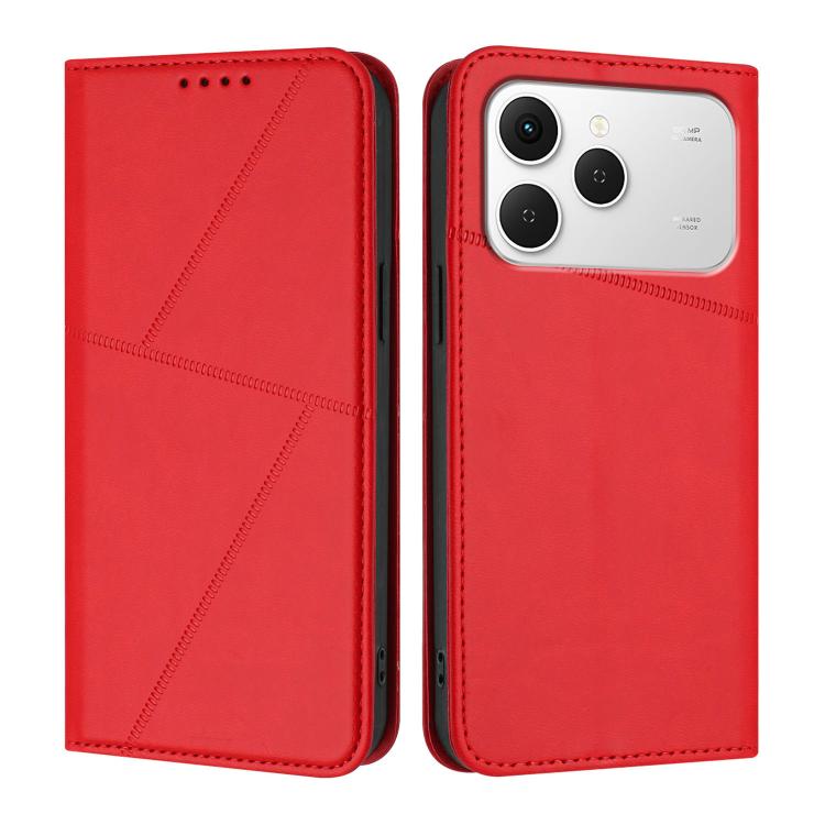 Strong Magnetic Frosted Flip Leather Phone Case, For Tecno Pova Curve 2 5G, For Tecno Spark Go 3 / Pop 20 4G, For Tecno Spark 50 4G, For Tecno Camon 50 Pro 4G, For Tecno Camon 50 4G, For Tecno Spark Slim, For Tecno Spark 40 4G, For Tecno Pova Curve    ...