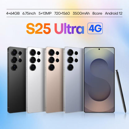 S25 Ultra / Q25, 4GB+64GB, 6.75 inch Android 12 MTK6762 Octa Core, Network: 4G, Dual SIM, with Stylus Pen, EU Plug, US Plug, UK Plug, AU Plug