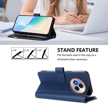 Magnetic Closure 9 Card Slots Zipper Leather Case with Hand Strap, For Realme Narzo 80 Pro, For Realme Narzo 80X, For Realme P3 Ultra 5G  Global, For Realme P3 5G Global, For Realme P3 Pro 5G  Global, For Realme 14 Pro+ 5G, For Realme 14 Pro 5G India  ...