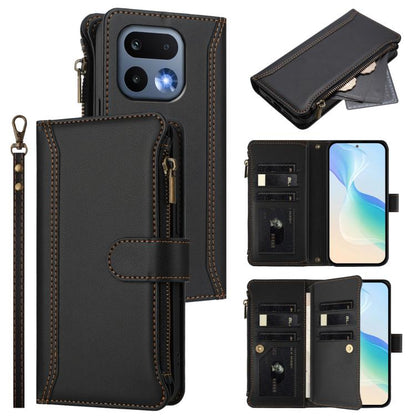 Magnetic Closure 9 Card Slots Zipper Leather Case with Hand Strap, For Realme 16T 5G Global, For Realme C83 5G India/C85 5G, For Realme P4 Power 5G, For Realme Note 80 4G Global, For Realme 16 5G Global, For Realme 16 Pro+ 5G Global                    ...
