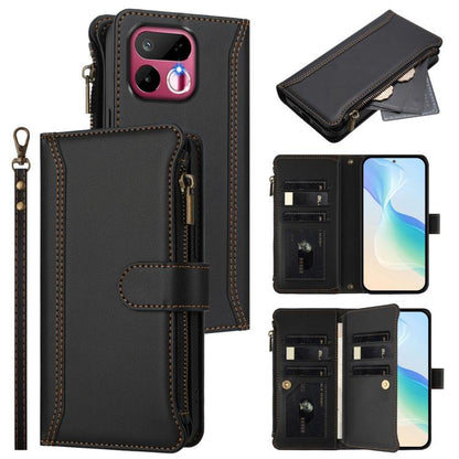 Magnetic Closure 9 Card Slots Zipper Leather Case with Hand Strap, For Realme 16T 5G Global, For Realme C83 5G India/C85 5G, For Realme P4 Power 5G, For Realme Note 80 4G Global, For Realme 16 5G Global, For Realme 16 Pro+ 5G Global                    ...