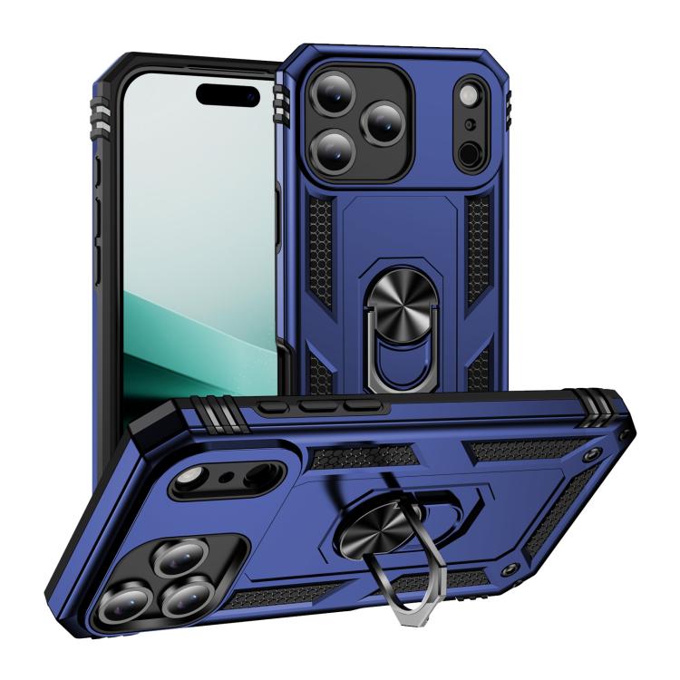 Shockproof TPU Hybrid PC Phone Case with Holder, For iPhone 18 Pro / 17 Pro, For iPhone 18 Pro Max / 17 Pro Max, For iPhone 17, For iPhone 17 Air