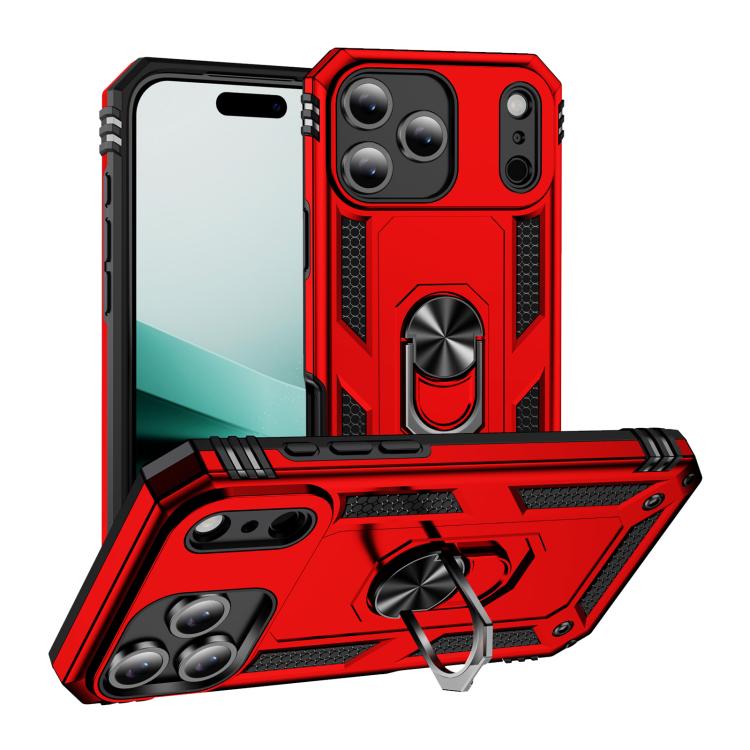 Shockproof TPU Hybrid PC Phone Case with Holder, For iPhone 18 Pro / 17 Pro, For iPhone 18 Pro Max / 17 Pro Max, For iPhone 17, For iPhone 17 Air