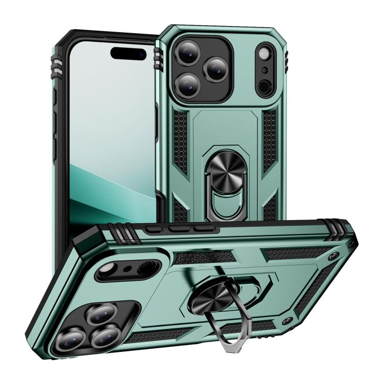 Shockproof TPU Hybrid PC Phone Case with Holder, For iPhone 18 Pro / 17 Pro, For iPhone 18 Pro Max / 17 Pro Max, For iPhone 17, For iPhone 17 Air