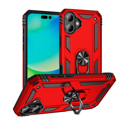 Shockproof TPU Hybrid PC Phone Case with Holder, For iPhone 18 Pro / 17 Pro, For iPhone 18 Pro Max / 17 Pro Max, For iPhone 17, For iPhone 17 Air