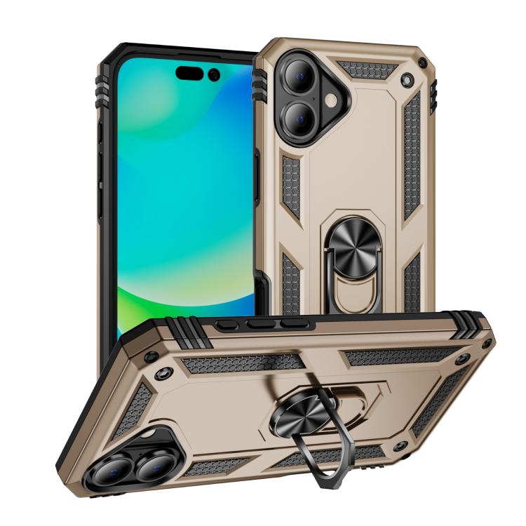 Shockproof TPU Hybrid PC Phone Case with Holder, For iPhone 18 Pro / 17 Pro, For iPhone 18 Pro Max / 17 Pro Max, For iPhone 17, For iPhone 17 Air