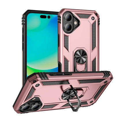 Shockproof TPU Hybrid PC Phone Case with Holder, For iPhone 18 Pro / 17 Pro, For iPhone 18 Pro Max / 17 Pro Max, For iPhone 17, For iPhone 17 Air