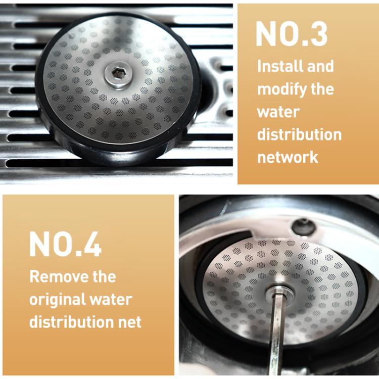 Stainless Steel Shower Screen Espresso Extraction Filter Mesh for Breville 980 / 990, For Breville 980 / 990