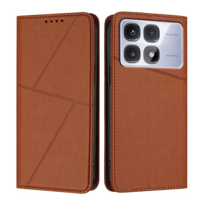 Strong Magnetic Frosted Flip Leather Phone Case, For Redmi Note 14 4G 163.25mm, For Redmi 14C 4G / 14R 5G / A4 5G, For Redmi A3 Pro, For Redmi Note 14 5G, For Redmi Note 14 Pro+, For Redmi K70 Ultra, For Redmi 13 4G / 5G, For Redmi A3 4G / A3x 4G      ...