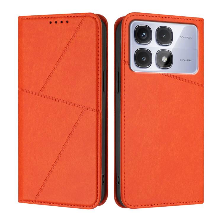 Strong Magnetic Frosted Flip Leather Phone Case, For Redmi Note 14 4G 163.25mm, For Redmi 14C 4G / 14R 5G / A4 5G, For Redmi A3 Pro, For Redmi Note 14 5G, For Redmi Note 14 Pro+, For Redmi K70 Ultra, For Redmi 13 4G / 5G, For Redmi A3 4G / A3x 4G      ...