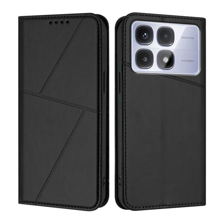 Strong Magnetic Frosted Flip Leather Phone Case, For Redmi Note 14 4G 163.25mm, For Redmi 14C 4G / 14R 5G / A4 5G, For Redmi A3 Pro, For Redmi Note 14 5G, For Redmi Note 14 Pro+, For Redmi K70 Ultra, For Redmi 13 4G / 5G, For Redmi A3 4G / A3x 4G      ...