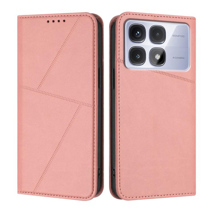 Strong Magnetic Frosted Flip Leather Phone Case, For Redmi Note 14 4G 163.25mm, For Redmi 14C 4G / 14R 5G / A4 5G, For Redmi A3 Pro, For Redmi Note 14 5G, For Redmi Note 14 Pro+, For Redmi K70 Ultra, For Redmi 13 4G / 5G, For Redmi A3 4G / A3x 4G      ...