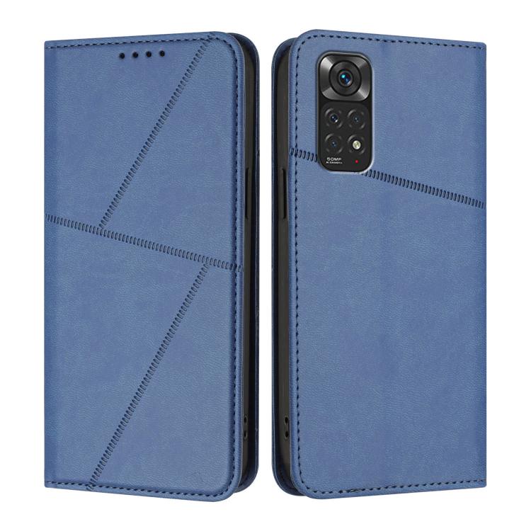 Strong Magnetic Frosted Flip Leather Phone Case, For Redmi 10C, For Redmi Note 11 / 11S 4G Global, For Redmi Note 11 Pro 4G Global, For Redmi 10