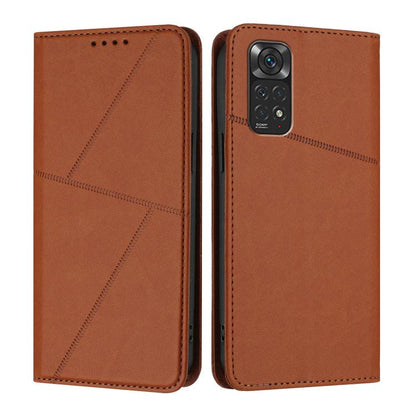 Strong Magnetic Frosted Flip Leather Phone Case, For Redmi 10C, For Redmi Note 11 / 11S 4G Global, For Redmi Note 11 Pro 4G Global, For Redmi 10