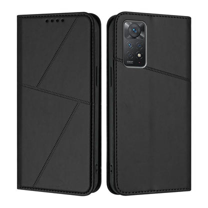 Strong Magnetic Frosted Flip Leather Phone Case, For Redmi 10C, For Redmi Note 11 / 11S 4G Global, For Redmi Note 11 Pro 4G Global, For Redmi 10