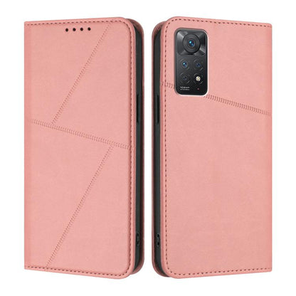 Strong Magnetic Frosted Flip Leather Phone Case, For Redmi 10C, For Redmi Note 11 / 11S 4G Global, For Redmi Note 11 Pro 4G Global, For Redmi 10