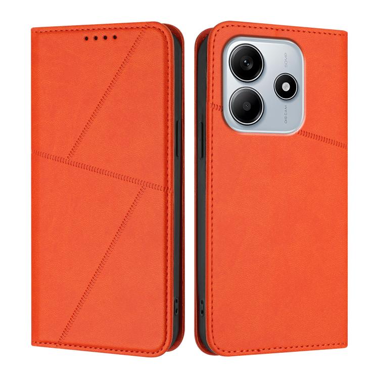 Strong Magnetic Frosted Flip Leather Phone Case, For Redmi Note 14 4G 163.25mm, For Redmi 14C 4G / 14R 5G / A4 5G, For Redmi A3 Pro, For Redmi Note 14 5G, For Redmi Note 14 Pro+, For Redmi K70 Ultra, For Redmi 13 4G / 5G, For Redmi A3 4G / A3x 4G      ...