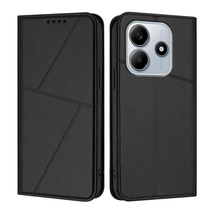 Strong Magnetic Frosted Flip Leather Phone Case, For Redmi Note 14 4G 163.25mm, For Redmi 14C 4G / 14R 5G / A4 5G, For Redmi A3 Pro, For Redmi Note 14 5G, For Redmi Note 14 Pro+, For Redmi K70 Ultra, For Redmi 13 4G / 5G, For Redmi A3 4G / A3x 4G      ...