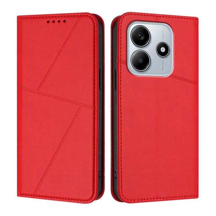 Strong Magnetic Frosted Flip Leather Phone Case, For Redmi Note 14 4G 163.25mm, For Redmi 14C 4G / 14R 5G / A4 5G, For Redmi A3 Pro, For Redmi Note 14 5G, For Redmi Note 14 Pro+, For Redmi K70 Ultra, For Redmi 13 4G / 5G, For Redmi A3 4G / A3x 4G      ...