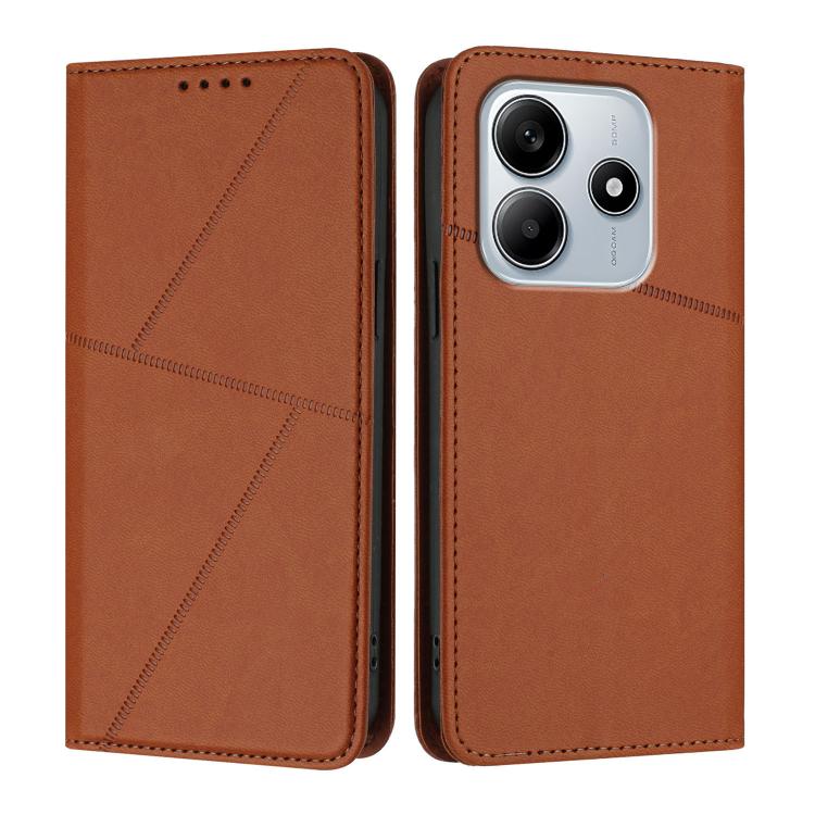 Strong Magnetic Frosted Flip Leather Phone Case, For Redmi Note 14 4G 163.25mm, For Redmi 14C 4G / 14R 5G / A4 5G, For Redmi A3 Pro, For Redmi Note 14 5G, For Redmi Note 14 Pro+, For Redmi K70 Ultra, For Redmi 13 4G / 5G, For Redmi A3 4G / A3x 4G      ...