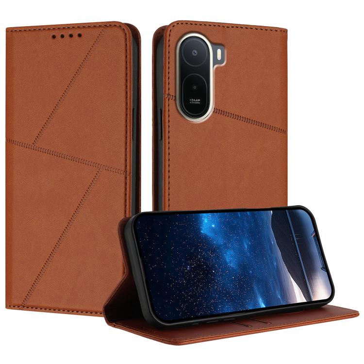 Strong Magnetic Frosted Flip Leather Phone Case, For Redmi A7 Pro 4G / 5G 171mm / Poco C85x 5G, For Redmi Turbo 5 Max / Poco X8 Pro Max, For Redmi Turbo 5 5G / Poco X8 Pro 5G, For Redmi Note 15 4G / 5G 164mm / Poco M8 5G                                ...