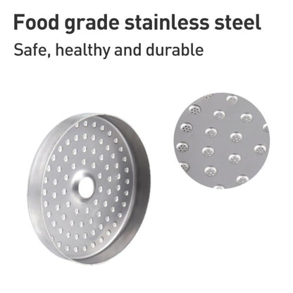 Stainless Steel Shower Screen Espresso Extraction Filter Mesh for Breville 8 Series, For Breville 8 Series