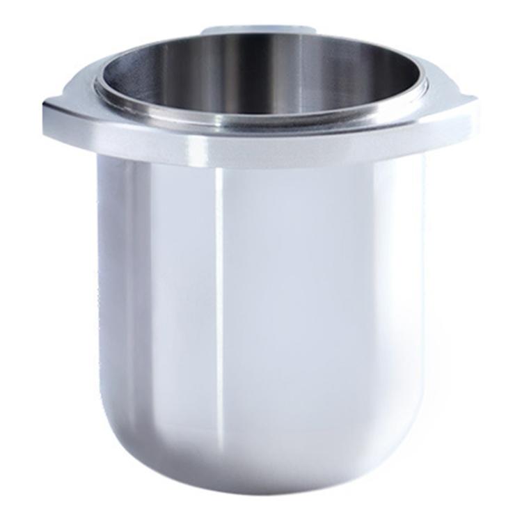 Coffee Machine Handle Stainless Steel Dosing Cup Mug Coffee Powder Feeder For Breville 8 Series, 54mm Compatible Type, 54mm Classic