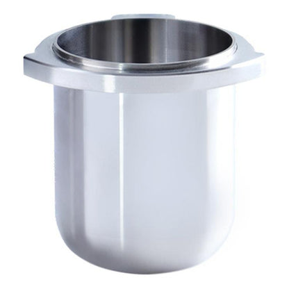 Coffee Machine Handle Stainless Steel Dosing Cup Mug Coffee Powder Feeder For Breville 8 Series, 54mm Compatible Type, 54mm Classic